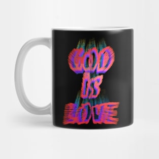 God Is Love Inspirational Bible Verse Mug